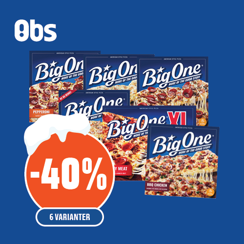 OBS Big One Pizza 40% 10. 15.Nov