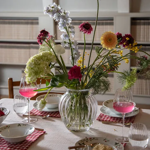 Hadeland Glassverk Emily Optikk Klar 23Cm 1244797 03