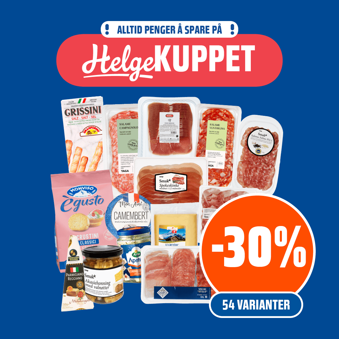 Obs Helgekupp Tapasprodukter U38