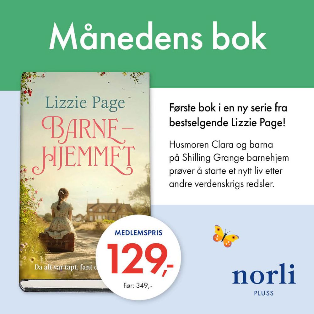 Norli Månedens Bok Mai