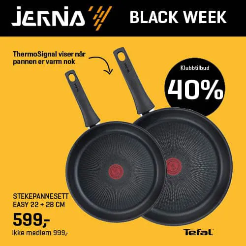 Jernia Tefal Stekepanner 20.11 1.12