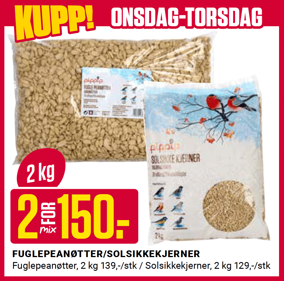 Europris Fuglemat U42