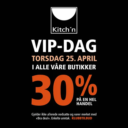 Kitchn 30% Vip Dag U17