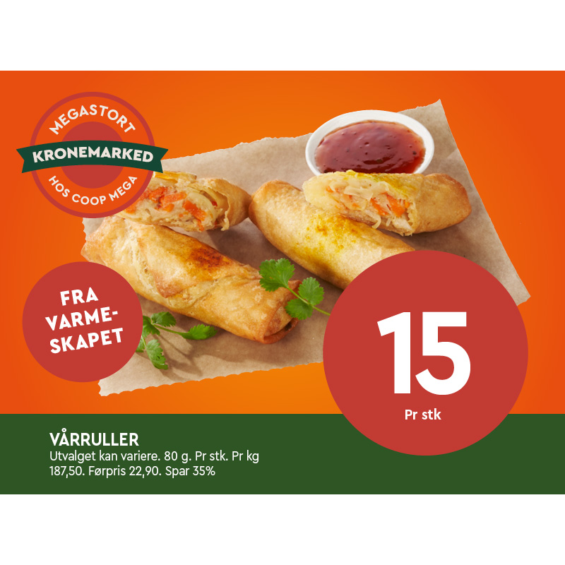 Coop Mega Vårruller U33
