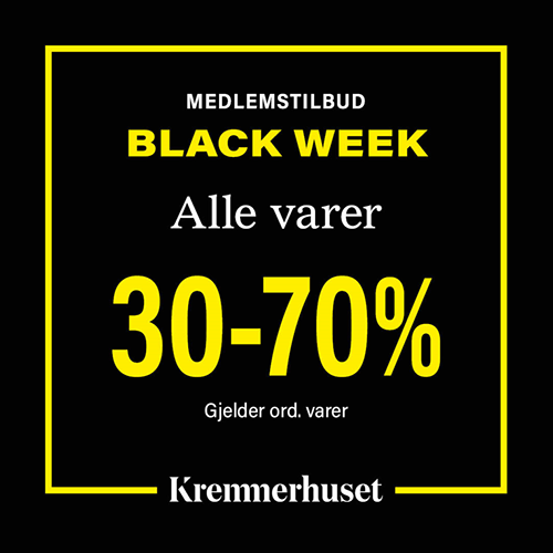 Kremmerhuset Black Week 30 70% U47