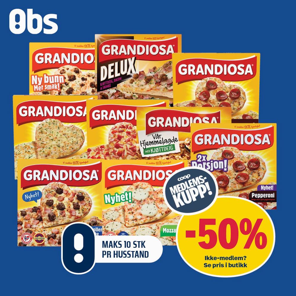 Obs Grandiosa Medlemskupp U11