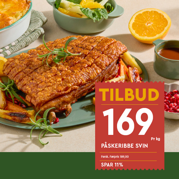 Coop Mega Påskeribbe Svin U14