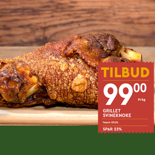 Coop Mega Grillet Svineknoke U12