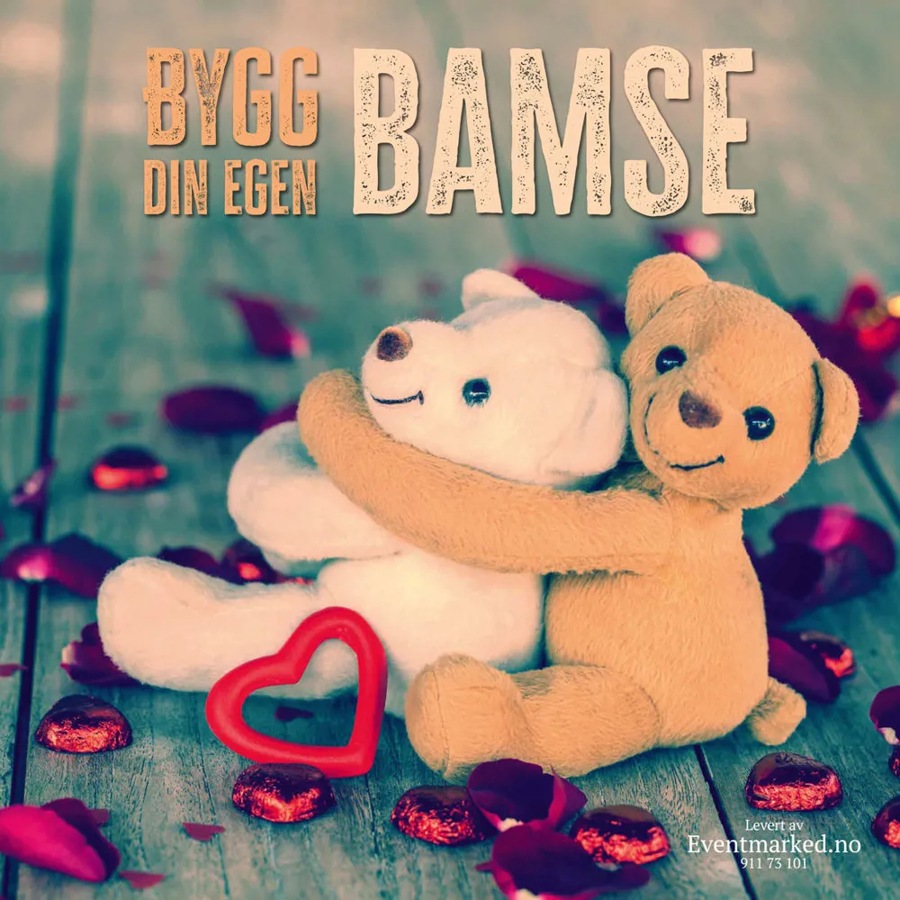 Bygg Din Egen Bamse Banner 207X207cm