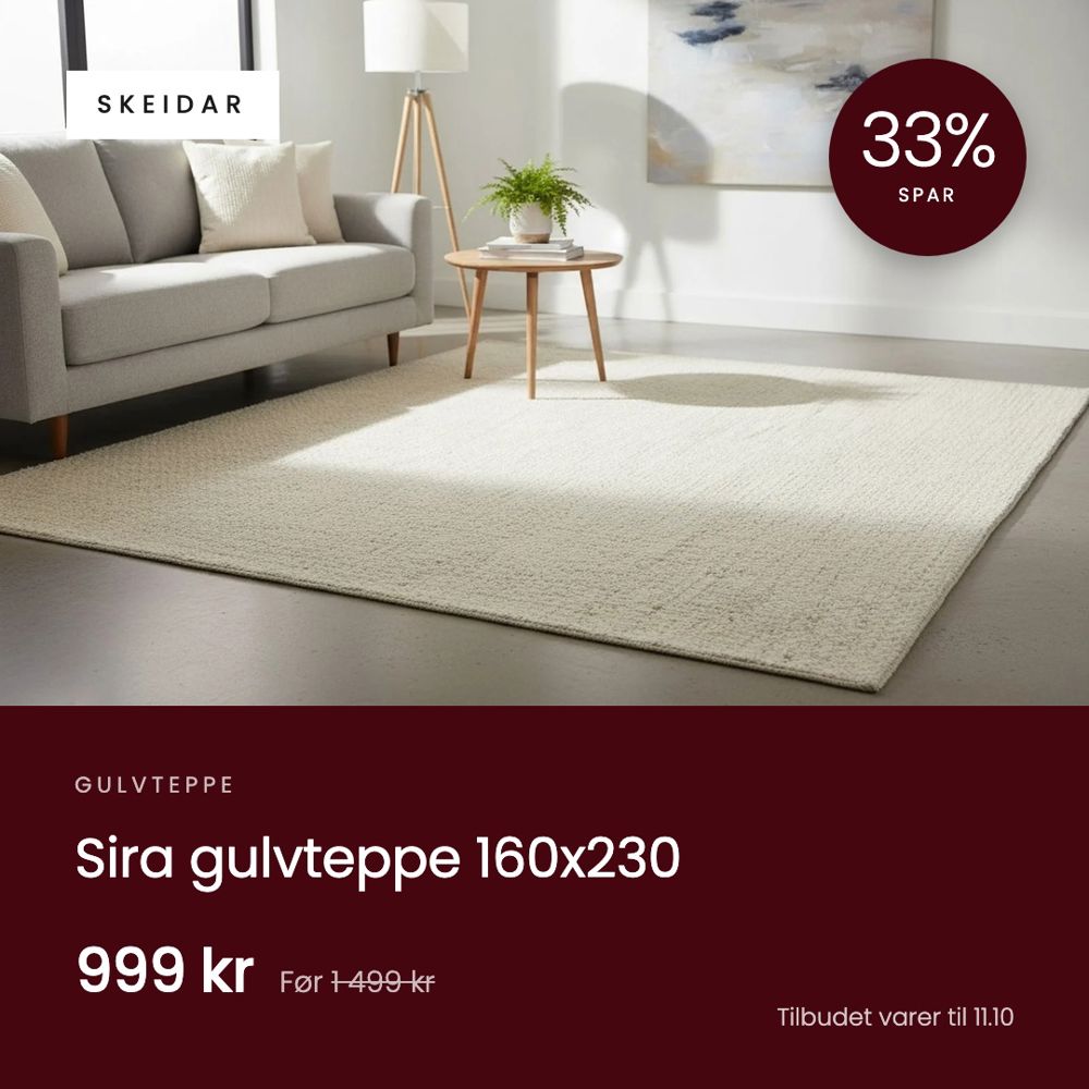 Sira Gulvteppe 33