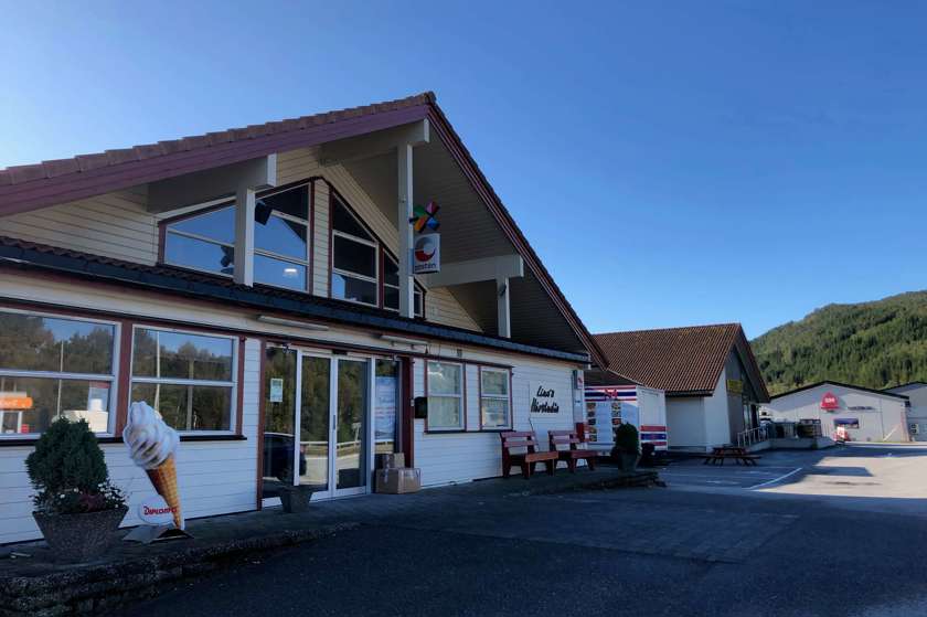 Aspøya Fjordsenter fasade