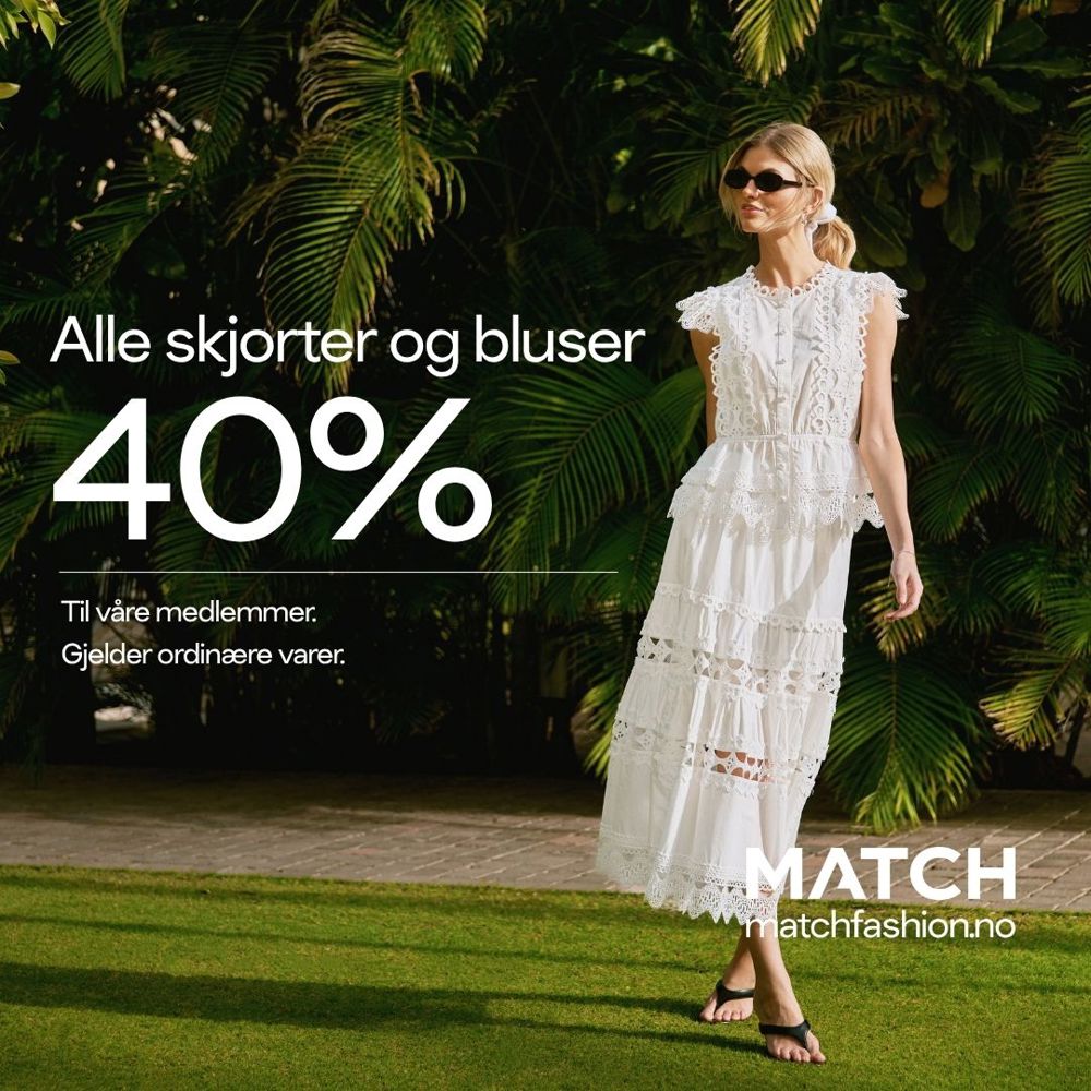 Match 40% Skjorter Og Bluser 20.April 3.Mai