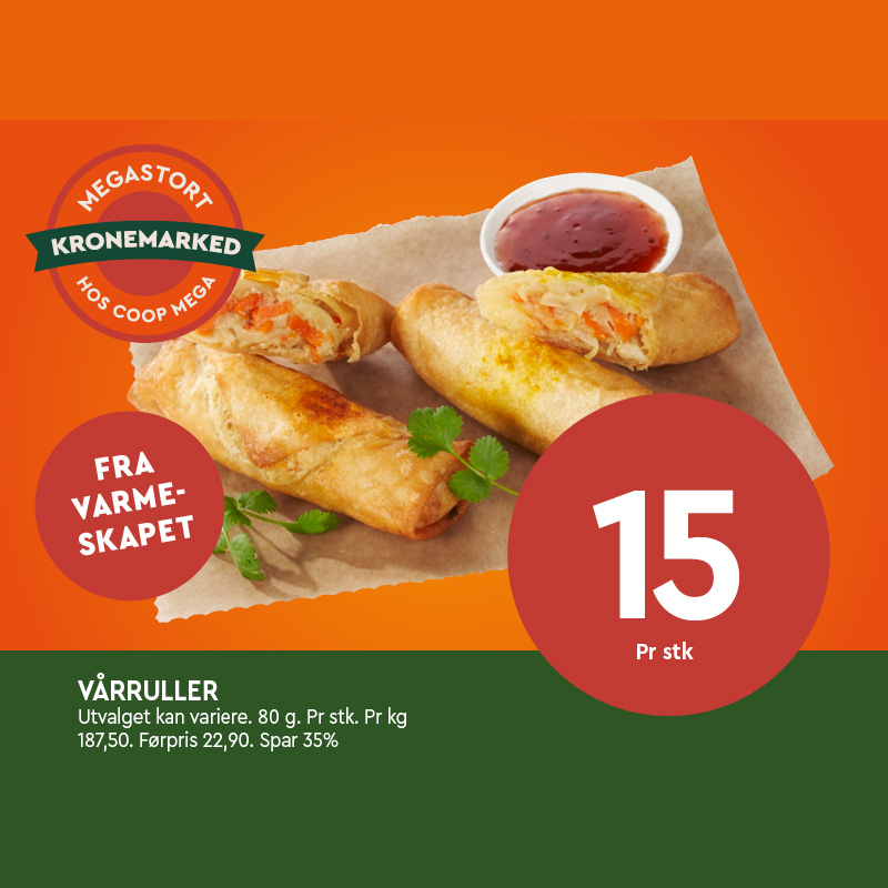 Coop Mega Vårruller U3