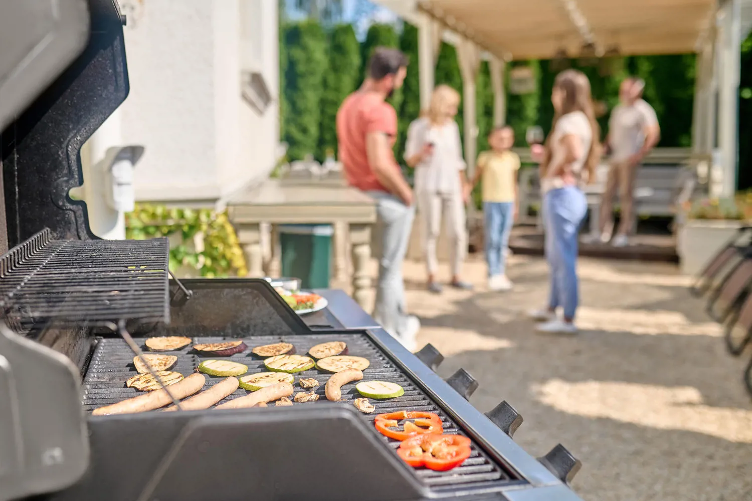 Grill Alti Grillsesong Vask Vedlikehold Grillmat Ute Vår Sommer