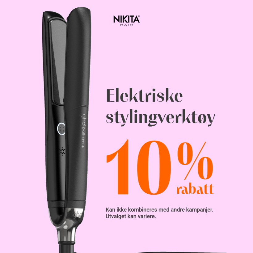 Nikita Elektriske Verktøy 10% April