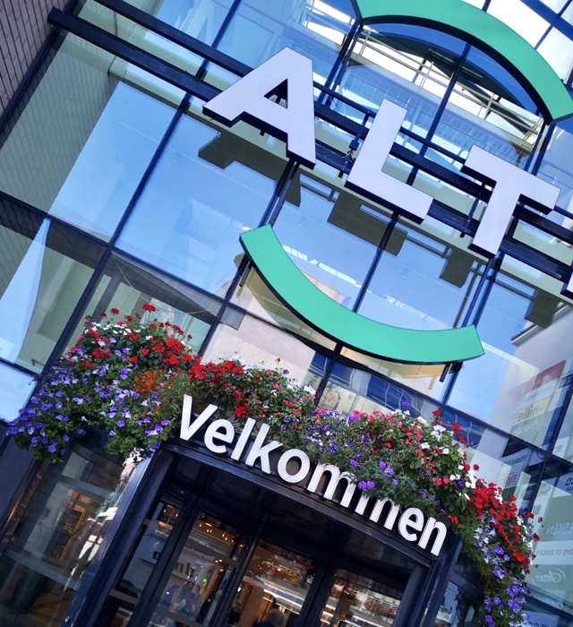 Alti Arendal inngangsparti