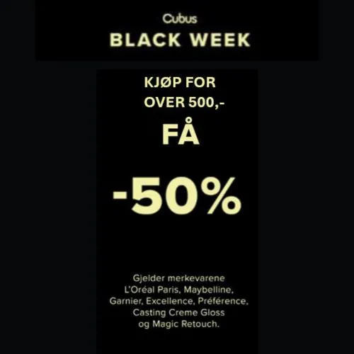 Cubus Black Week