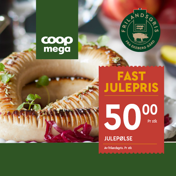 Coop Mega Julepølse U47
