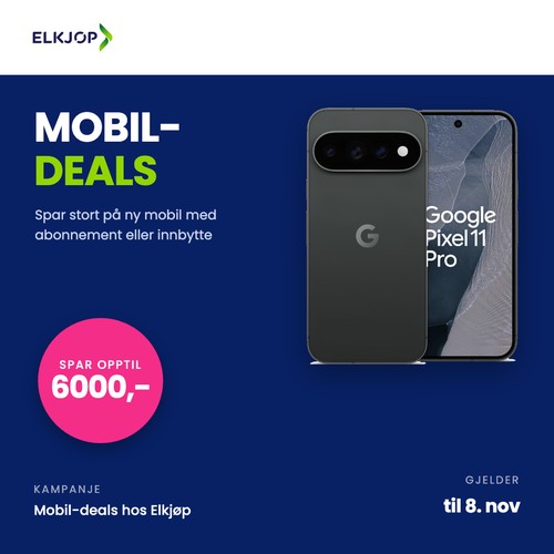 Elkjop Mobil Deals 6000