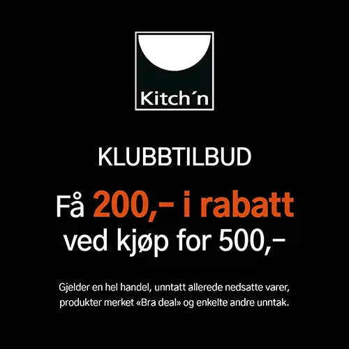 Kitchn 200 Rabatt Ved Kjøp 500 11.Aug 18.Aug