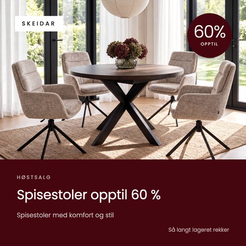 Skeidar Spisestoler 60
