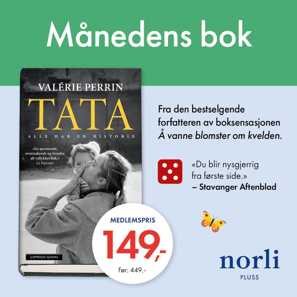 Norli Månedens Bok 1. 30.4
