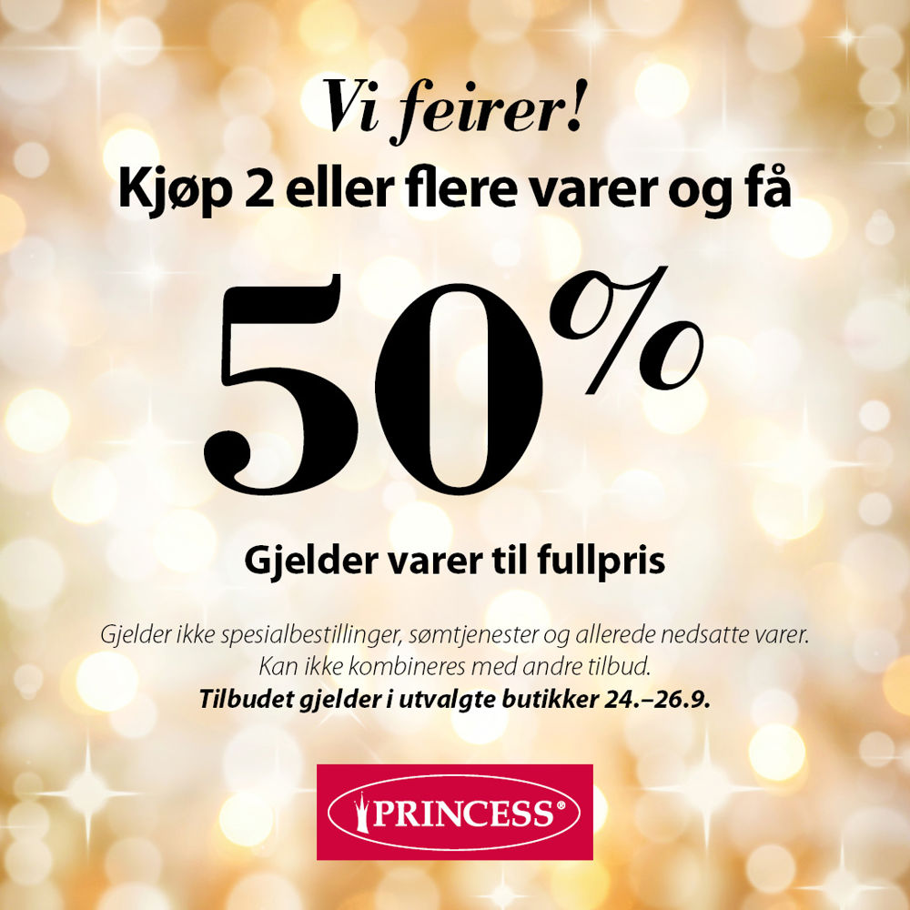Uke 39 Jubileum Princess