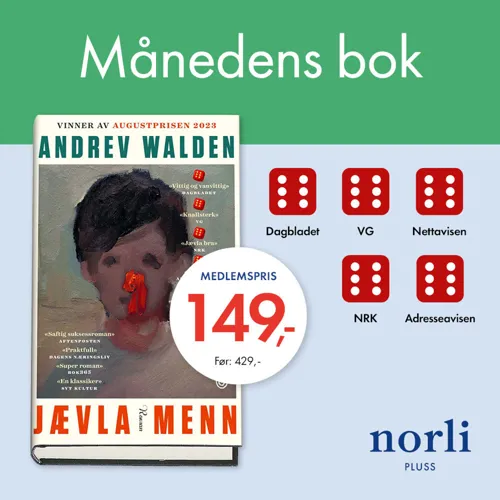 Norli Månedens Bok Andrev Walden Juni