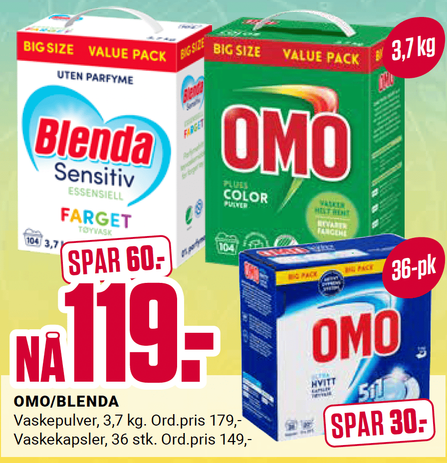 Europris Omo Og Blenda 30.3 4.4