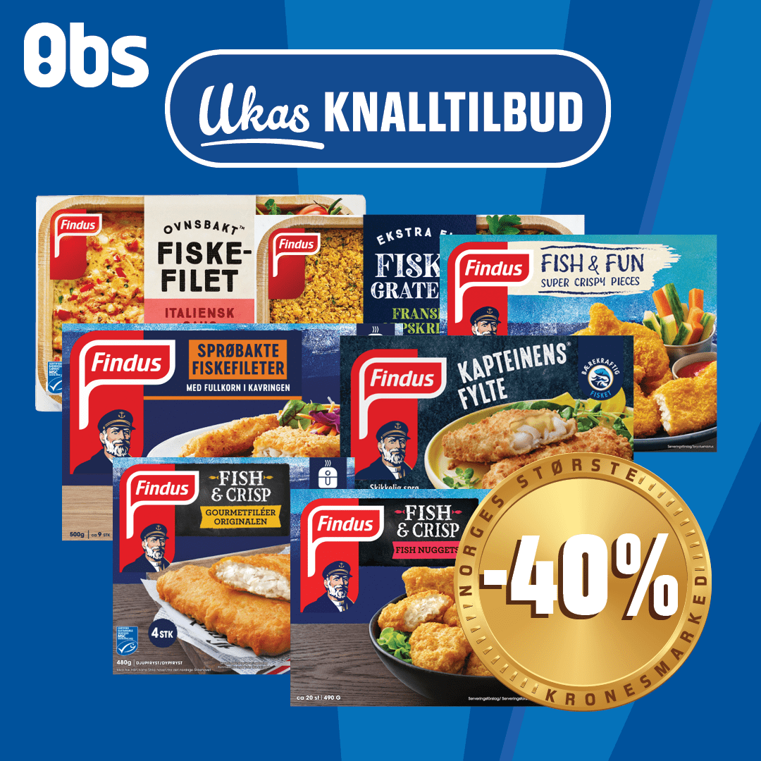 Obs Findus Tilbud U3