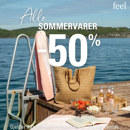 Alle Sommervarer 50 Feel
