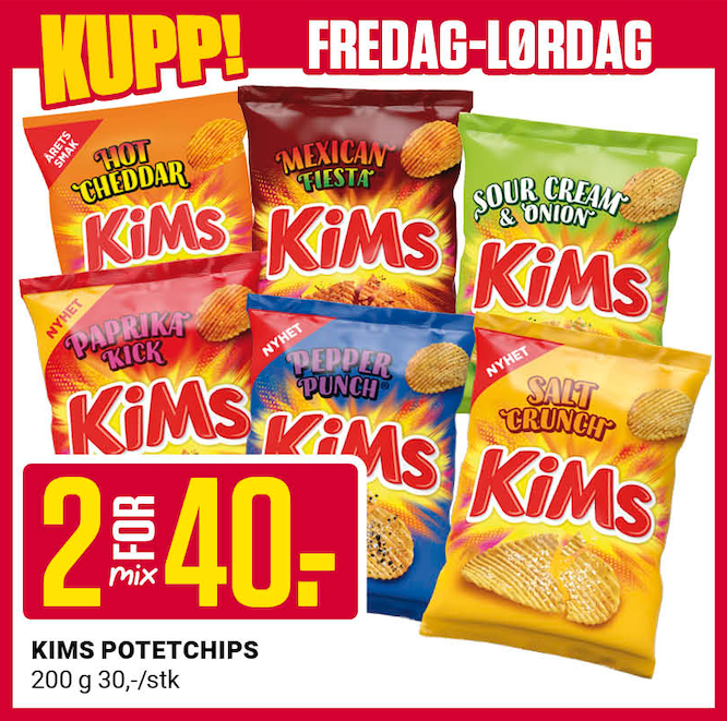 Europris Fredag Lørdag U5