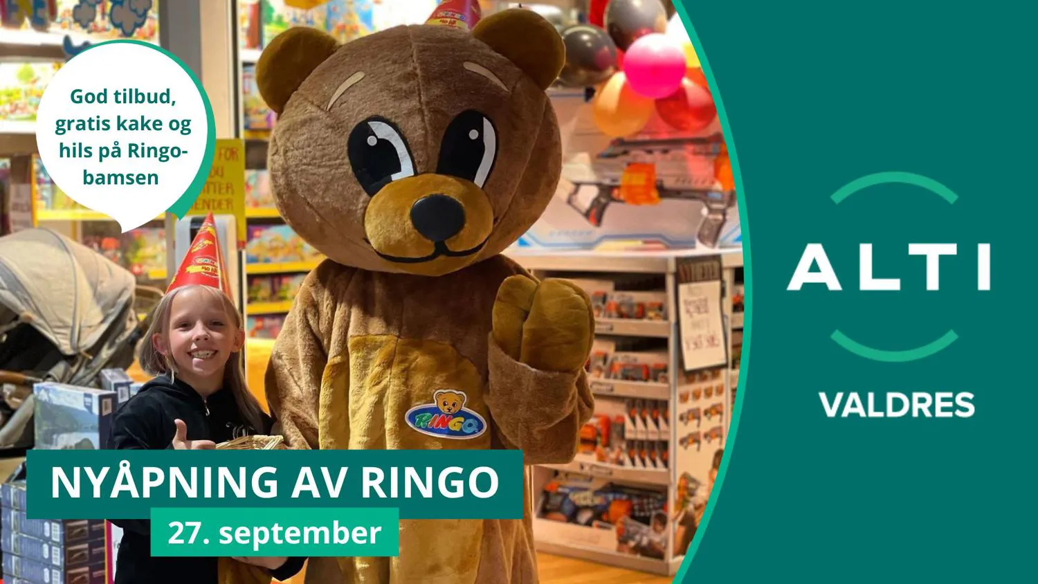 Ringo Nyåpning Valdres