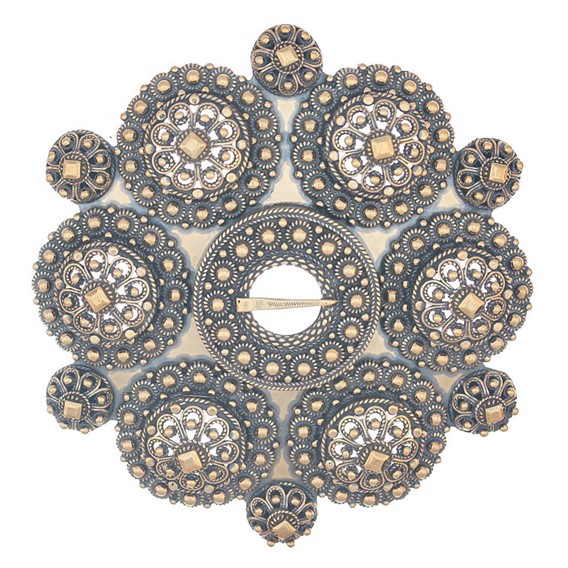 0003983 Bolesolje Antikkforgylt