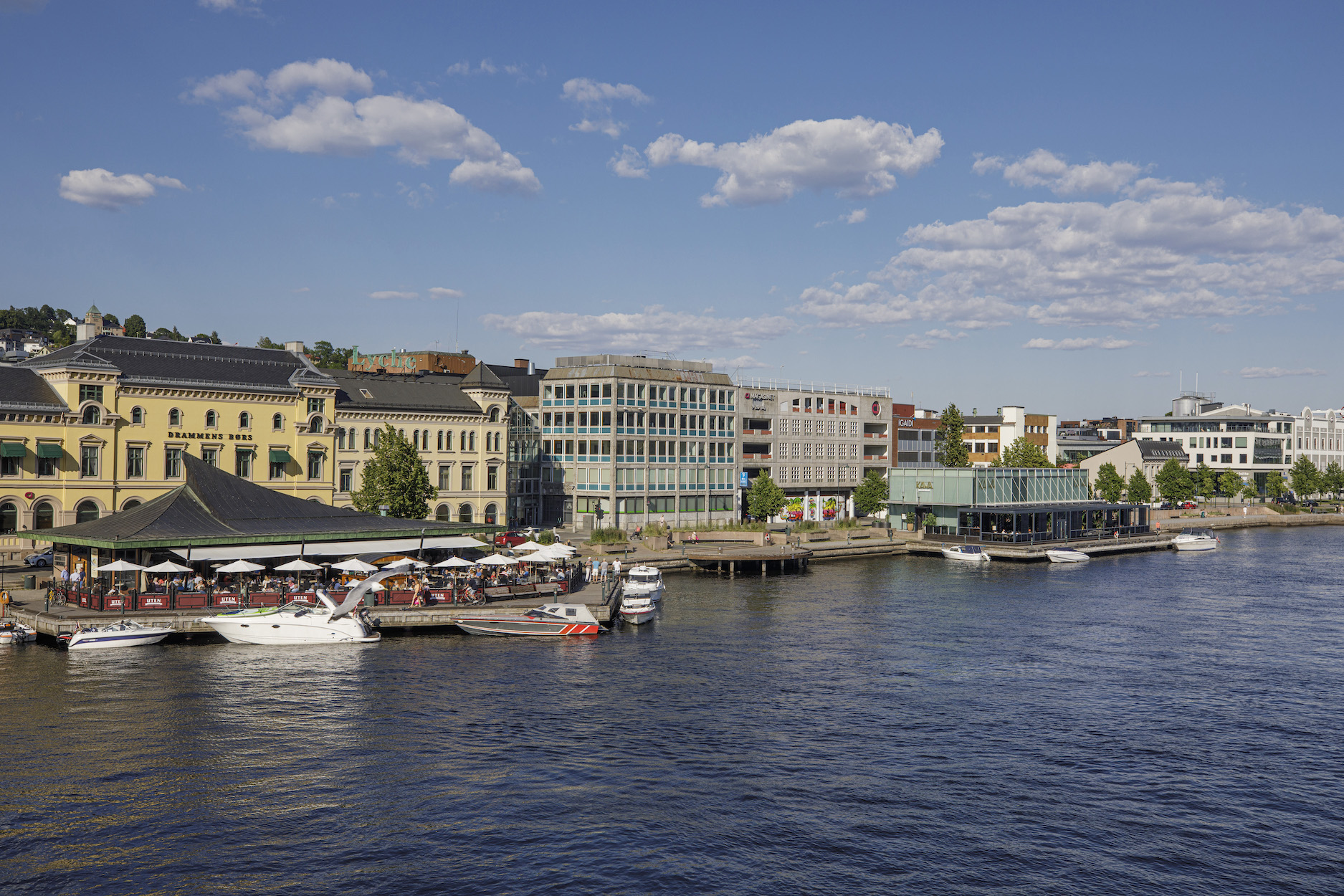 Magasine Drammen ved elva