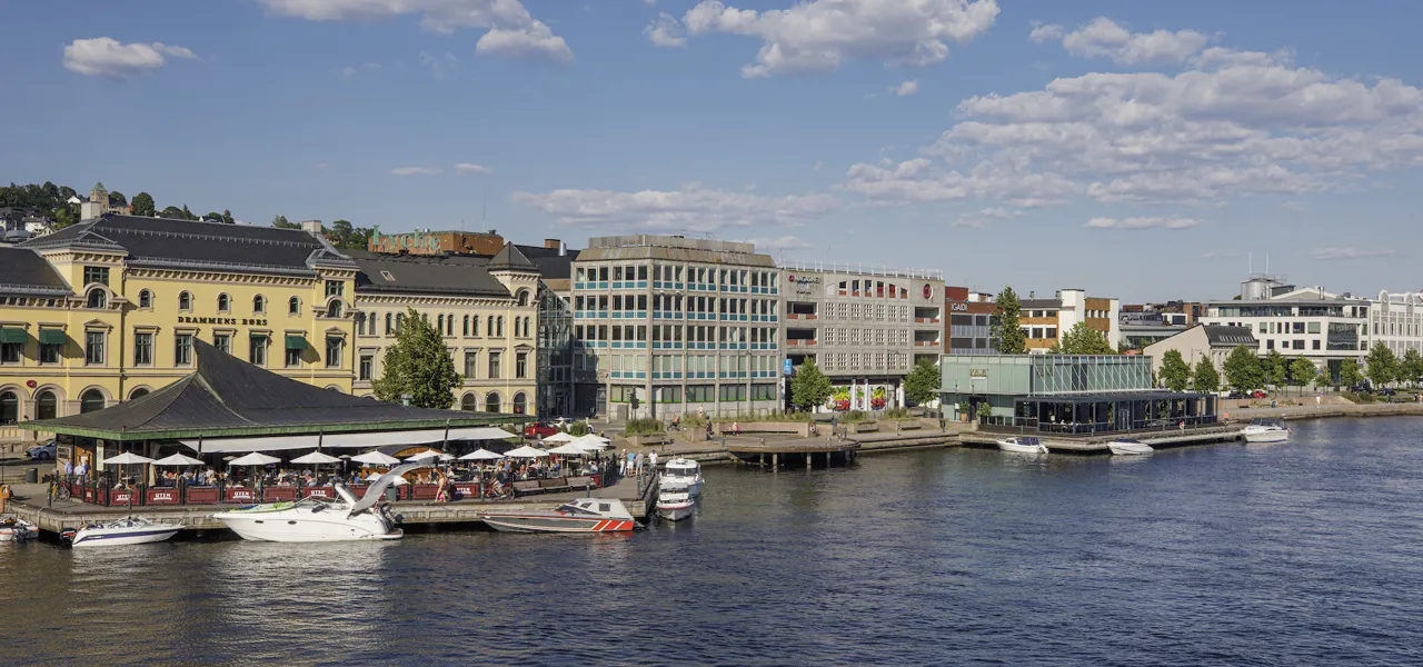 Magasine Drammen ved elva