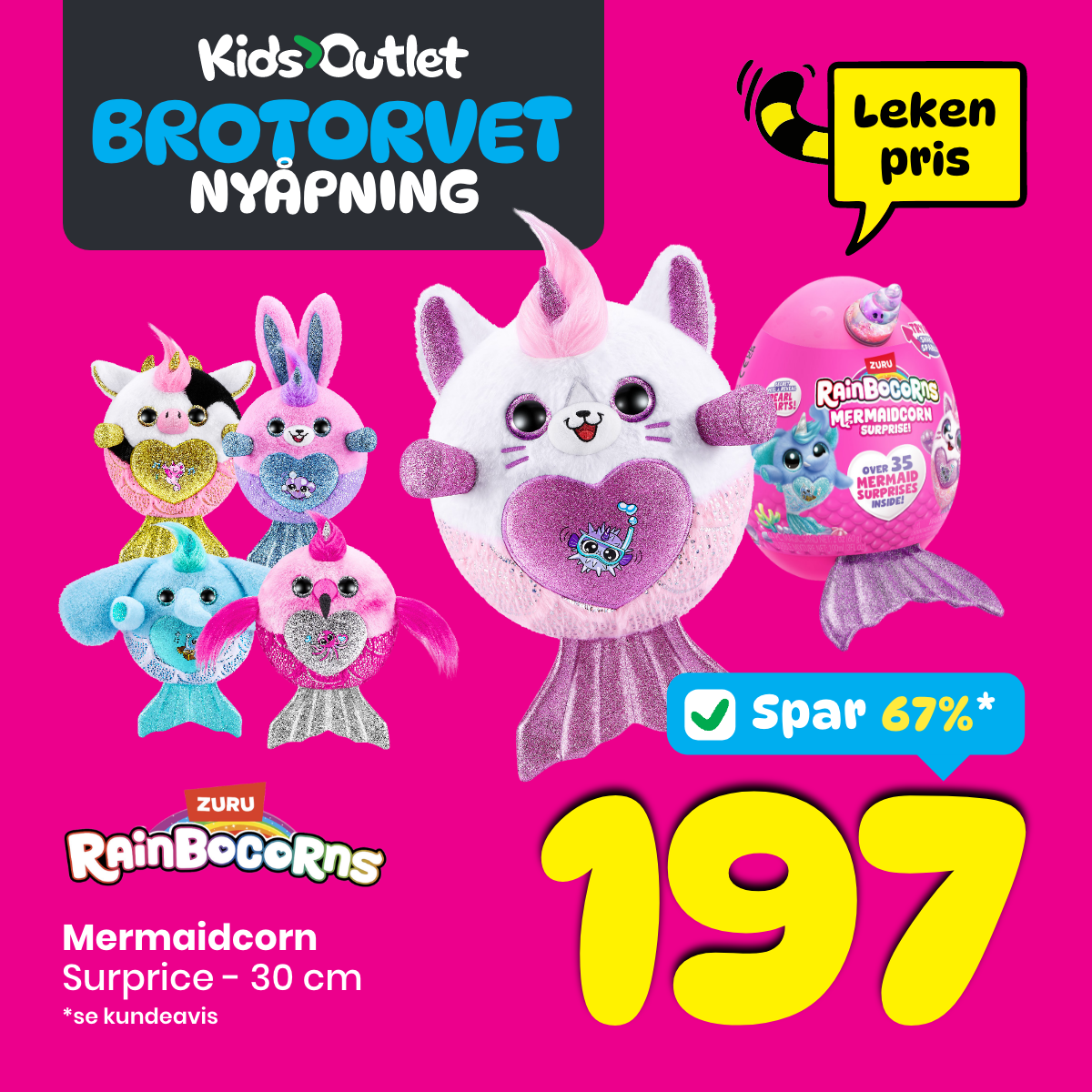 Kids Outlet Nyåpning Oasen Meta 5