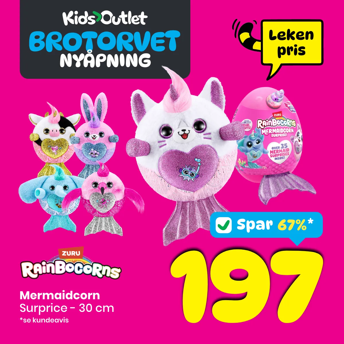 Kids Outlet Nyåpning Oasen Meta 5
