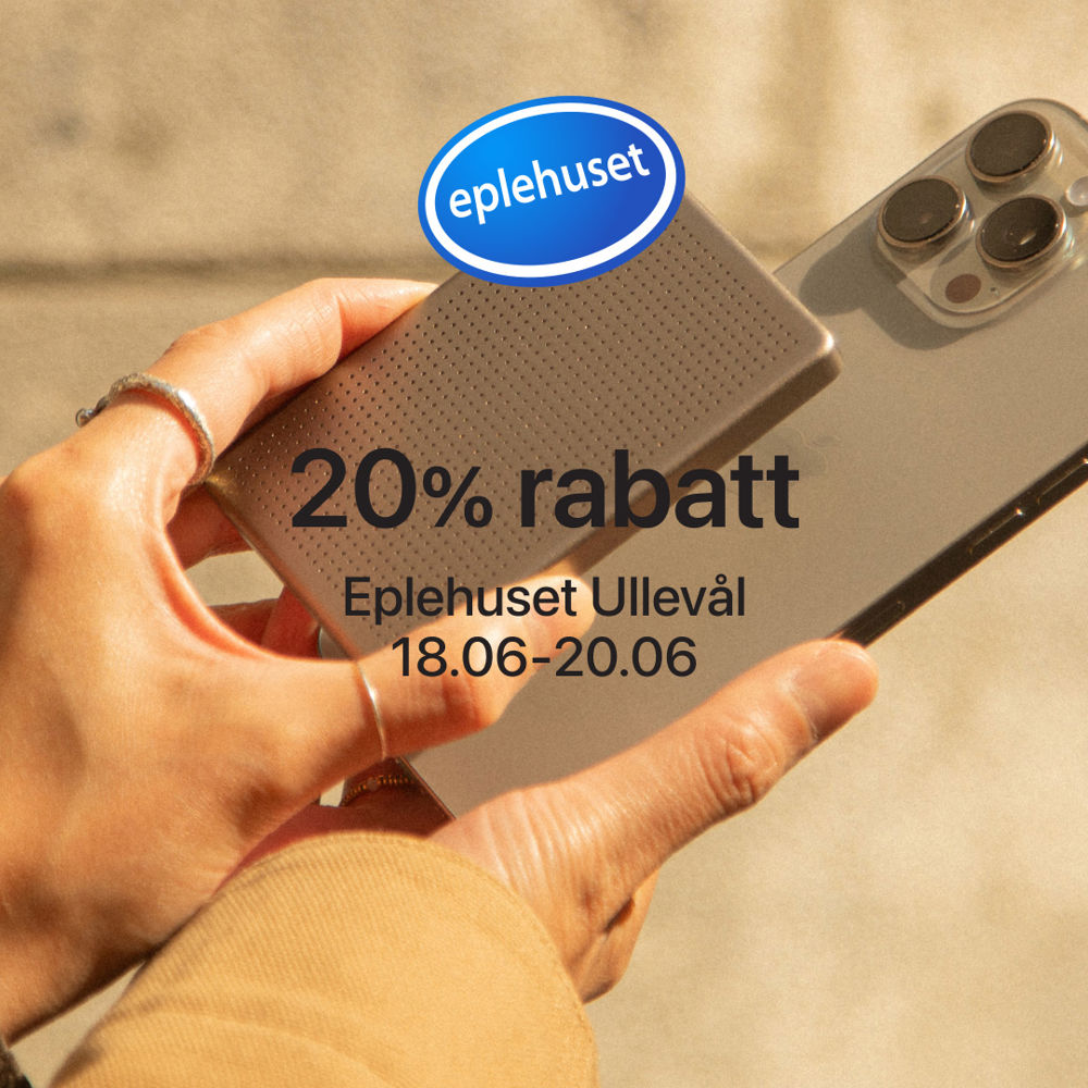 Eplehuset 20% Strømbank