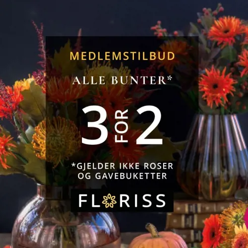 Floriss Alle Bunter 3 For 2 Fast Tilbud