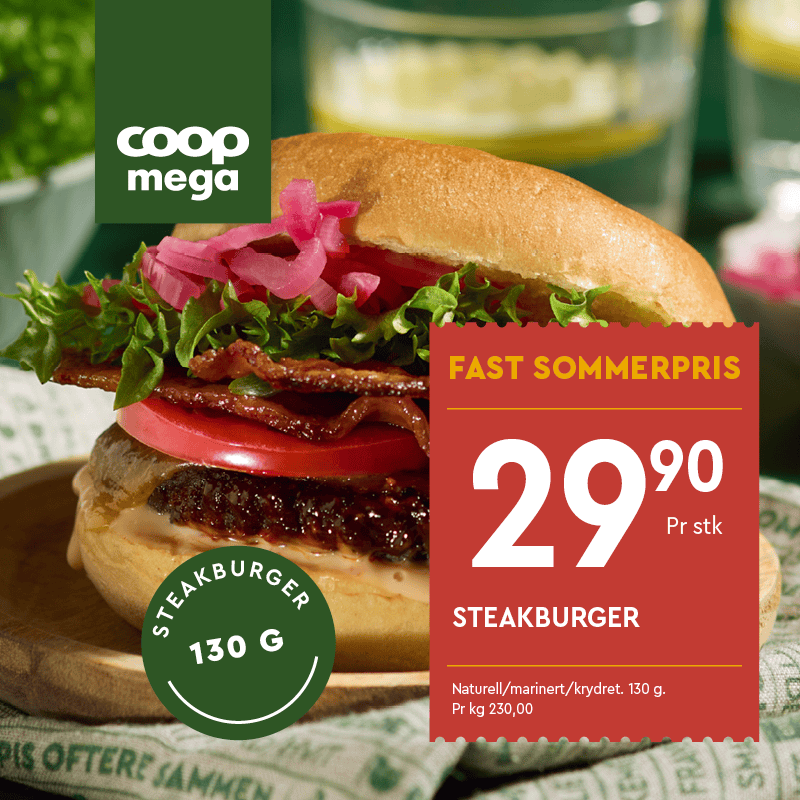 Coop Mega Steakburger U26