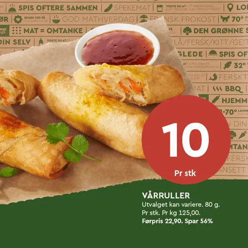 Coop Mega Vårruller U34
