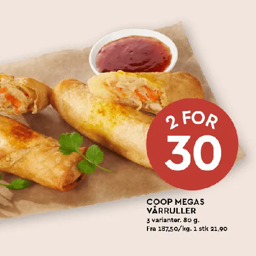Coop Mega Vårruller U3