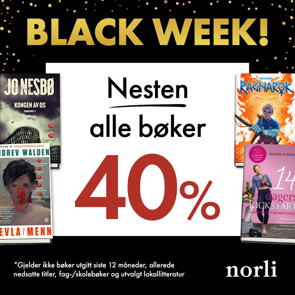 Norli Bwnesten Alle Bøker 40% U48
