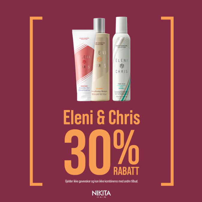 Nikita Eleni Og Chris 30% November