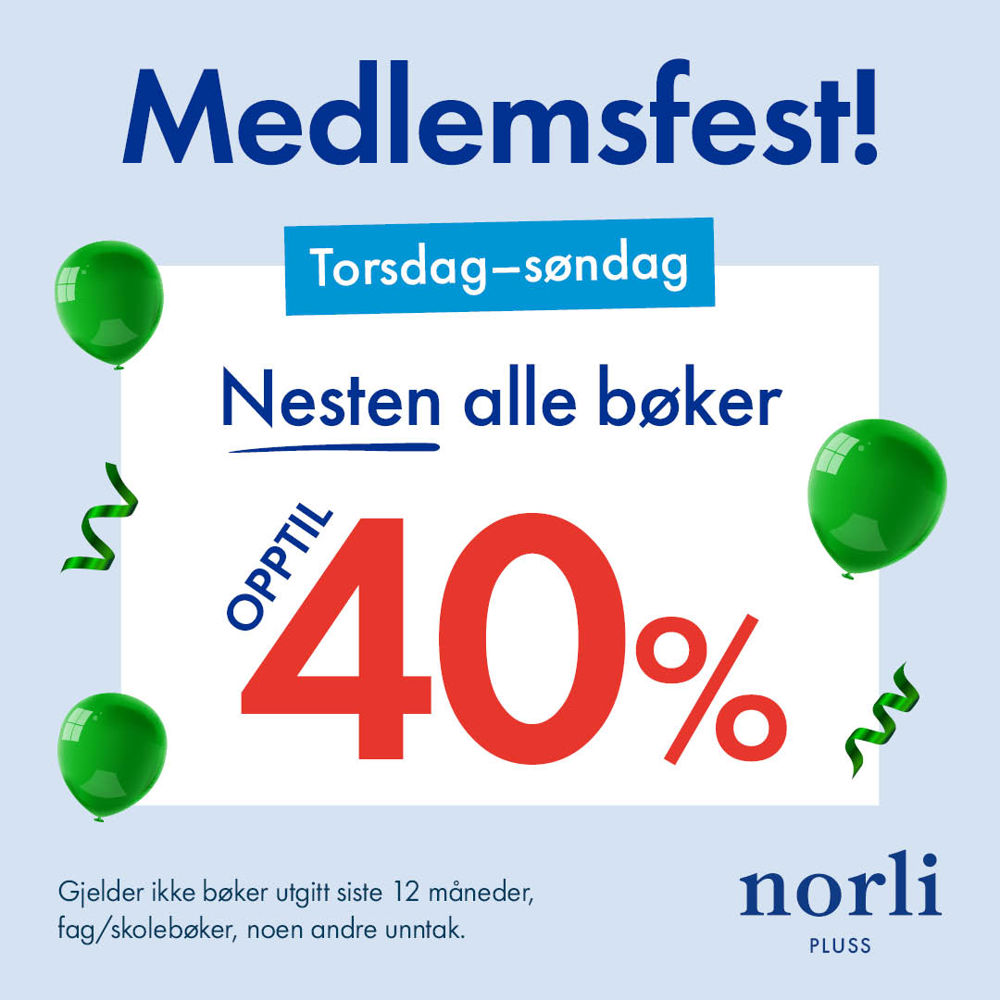Norli (Medlemsfest Nesten Alle Boker 40 Prosent Norli 1080X1080 )