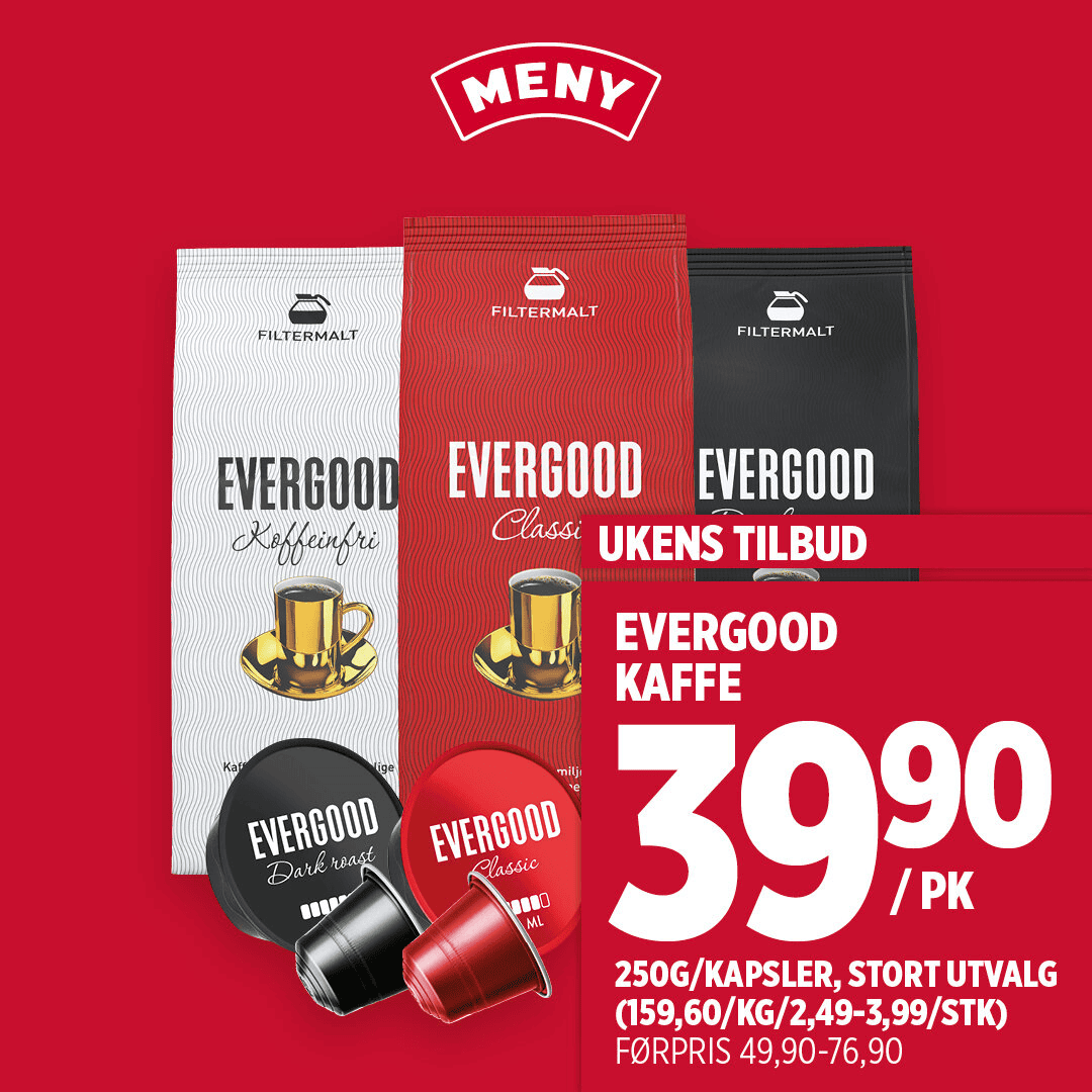 Meny Evergood U36
