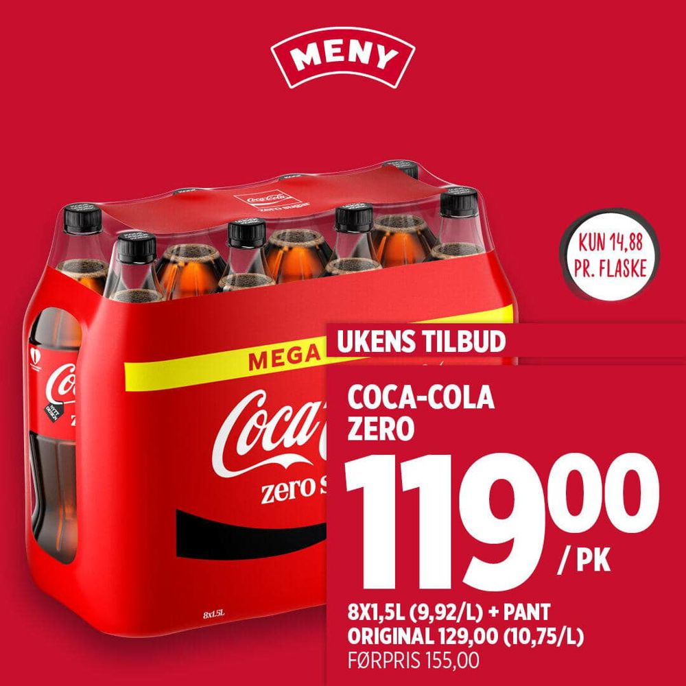 Meny Cola Zero U39