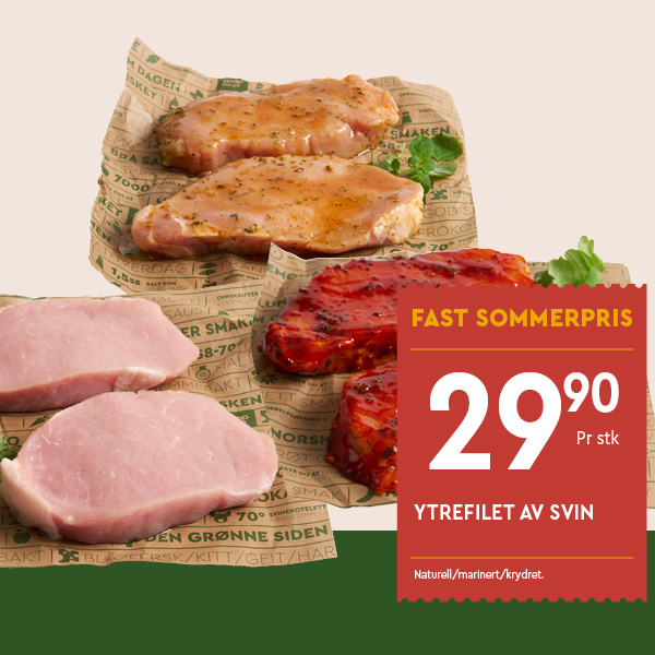 Coop Mega Ytrefilet Svin U22
