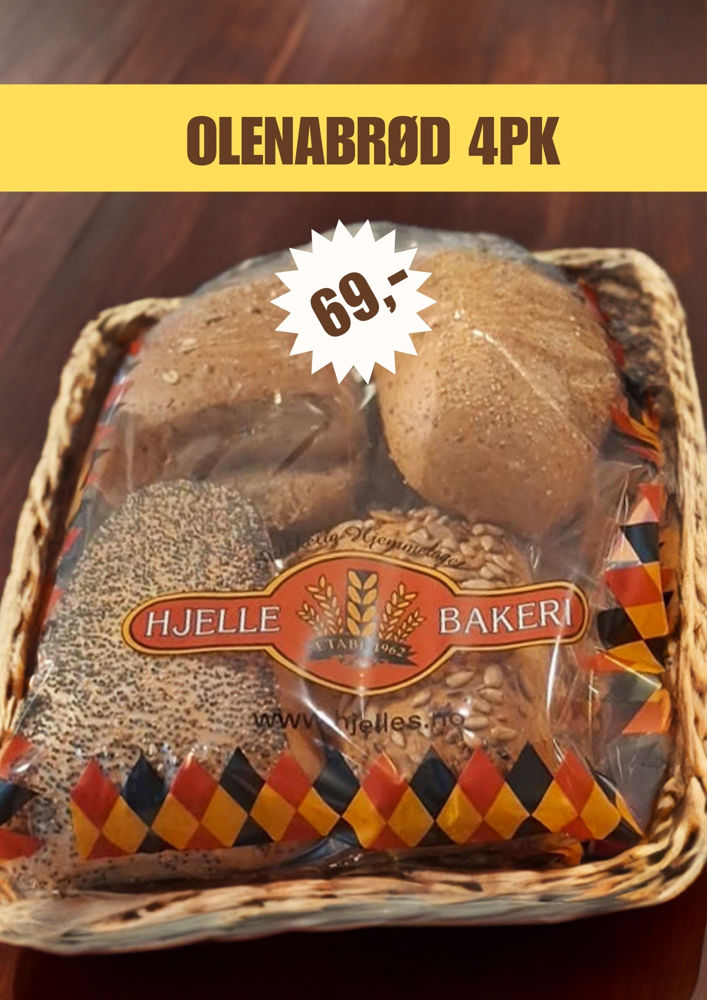 Olenabrød 4Pk